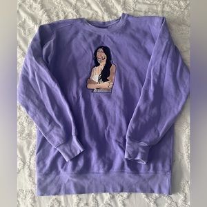 Olivia Rodrigo embroidered sweatshirt